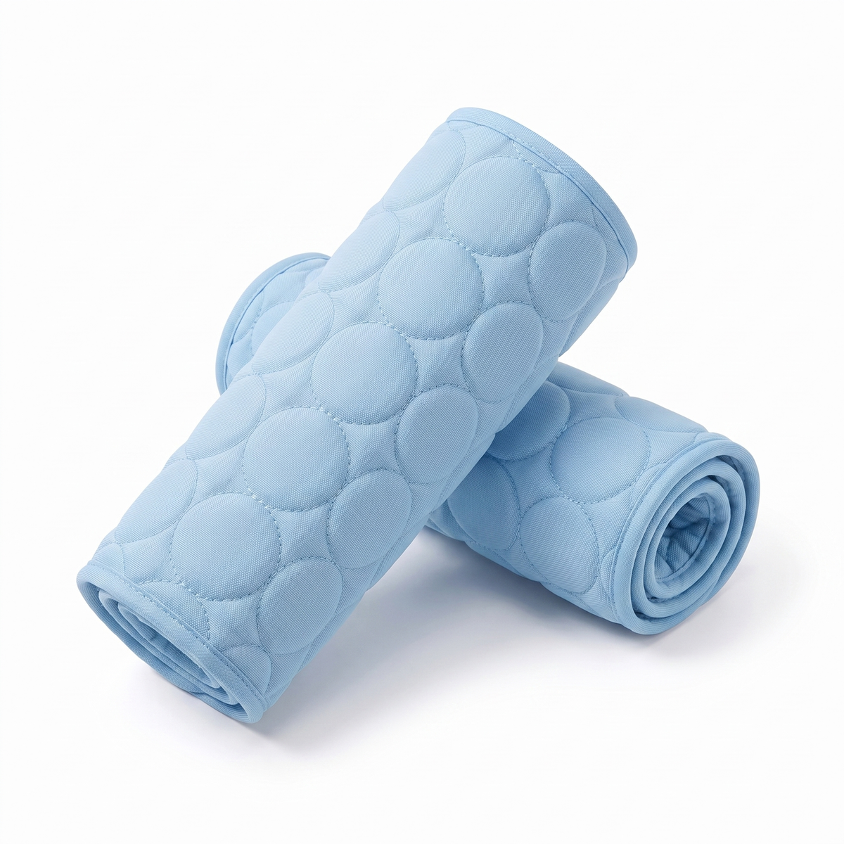 BUNDLE 2x Kühlmatten gerollt – Hellblau / Light Blue