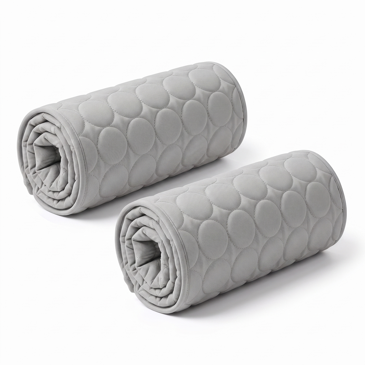 BUNDLE 2x Kühlmatten gerollt – Silber / Silver