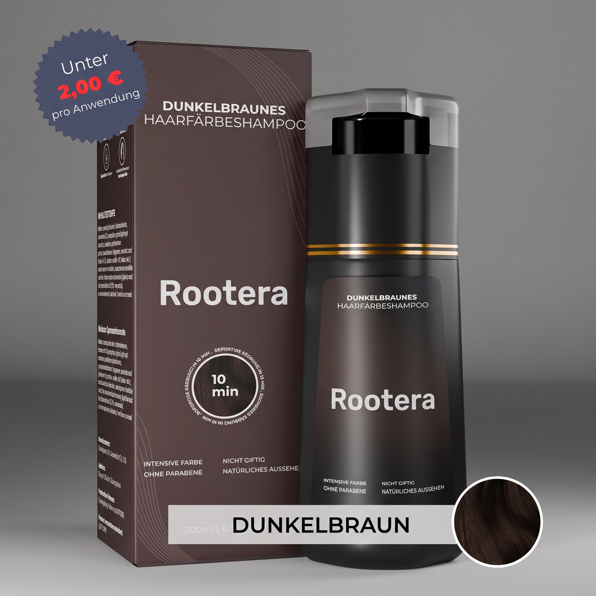 Rootera Farbton Dunkelbraun