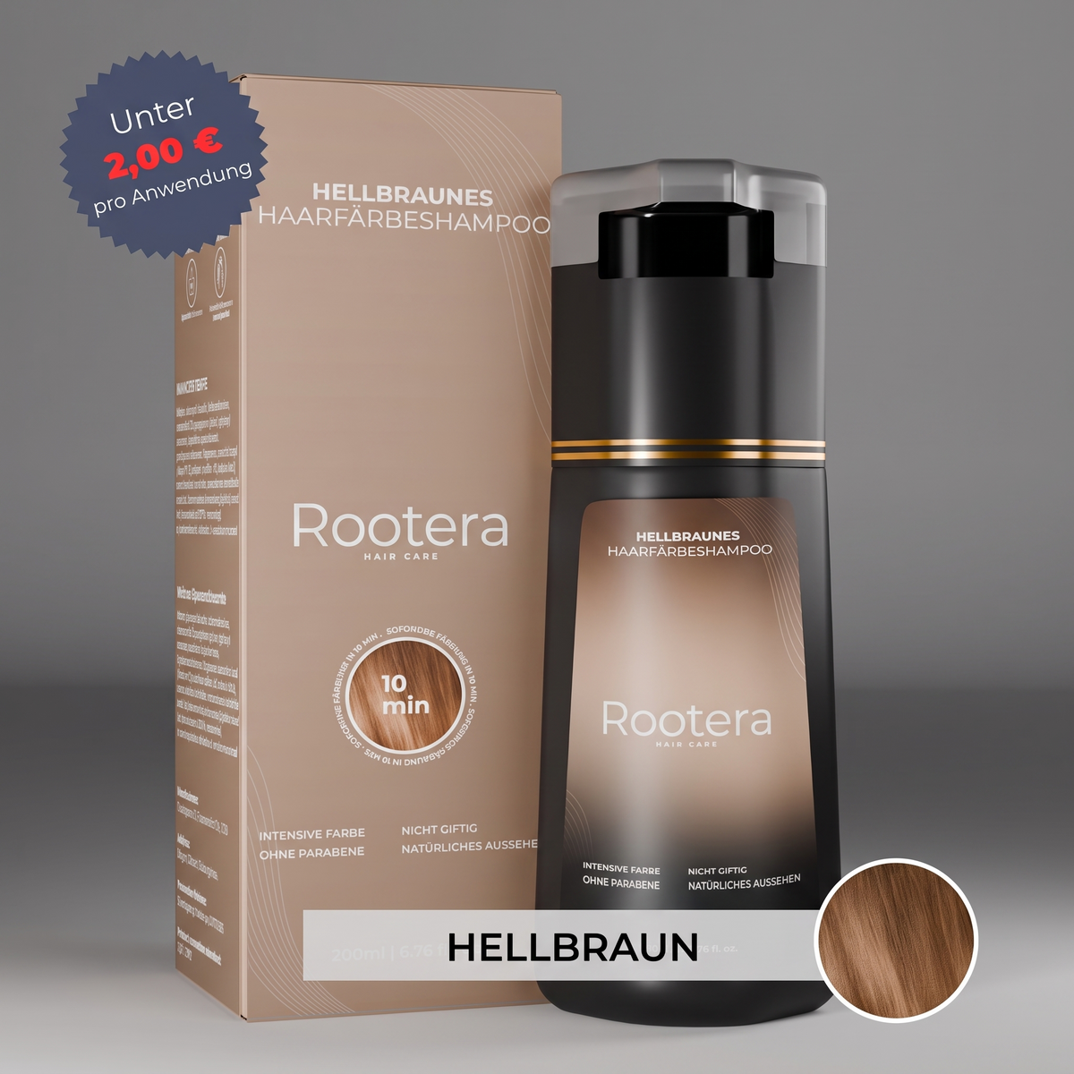 Rootera Farbton Hellbraun